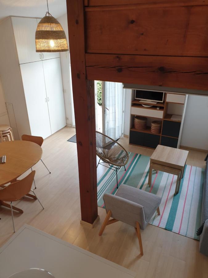 Hendaye Plage Logement Entier Avec Jardin Apartment Bagian luar foto